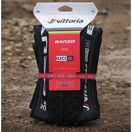 Cubierta MTB Vittoria Barzo TLR 29x2.25 Negro UCI